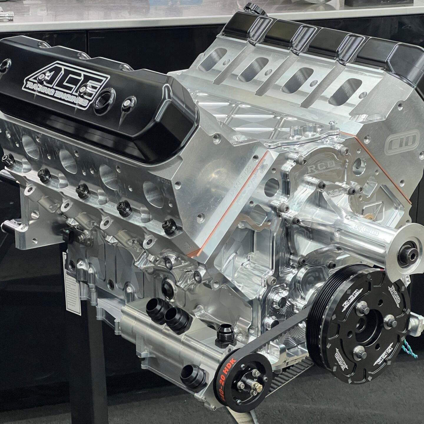 ACE Racing Noonan Billet LS. drag n drive billet ls engine, drag n drive engine, x275 engine, ldr engine, billet ls engine, CID LS7 Cylinder heads, Billet LS Block, Noonan Billet LS