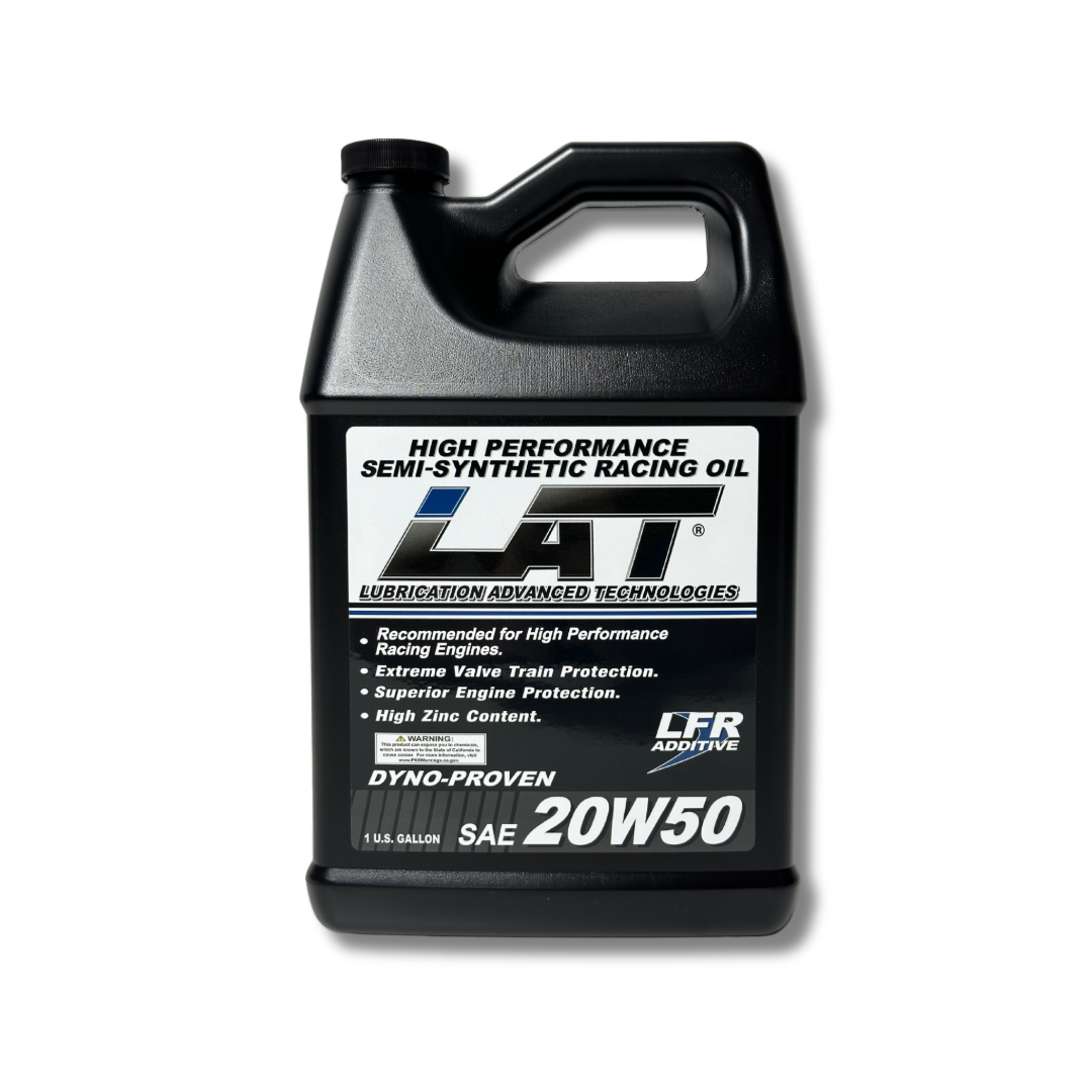 LAT 20W-50 Semi Synthetic Racing Oil – ACE Racing Engines