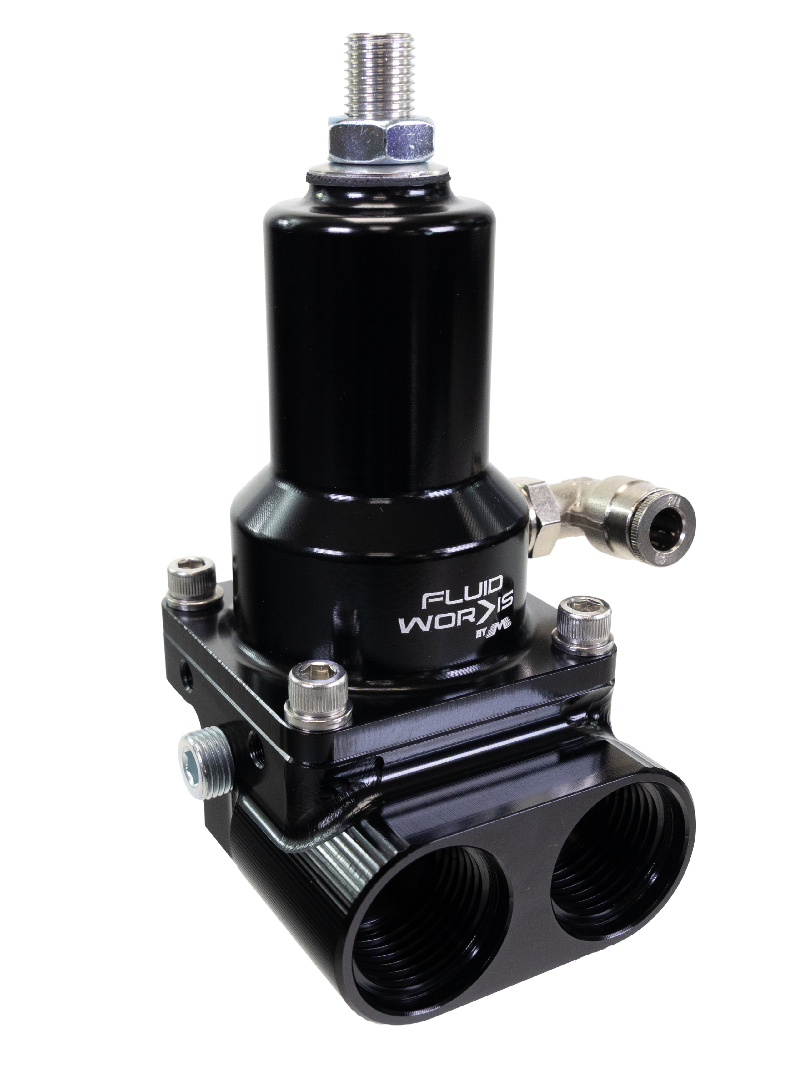 Fluidworks 7-20 GPM Fuel Pressure Regulator Front Loader - Motion Raceworks