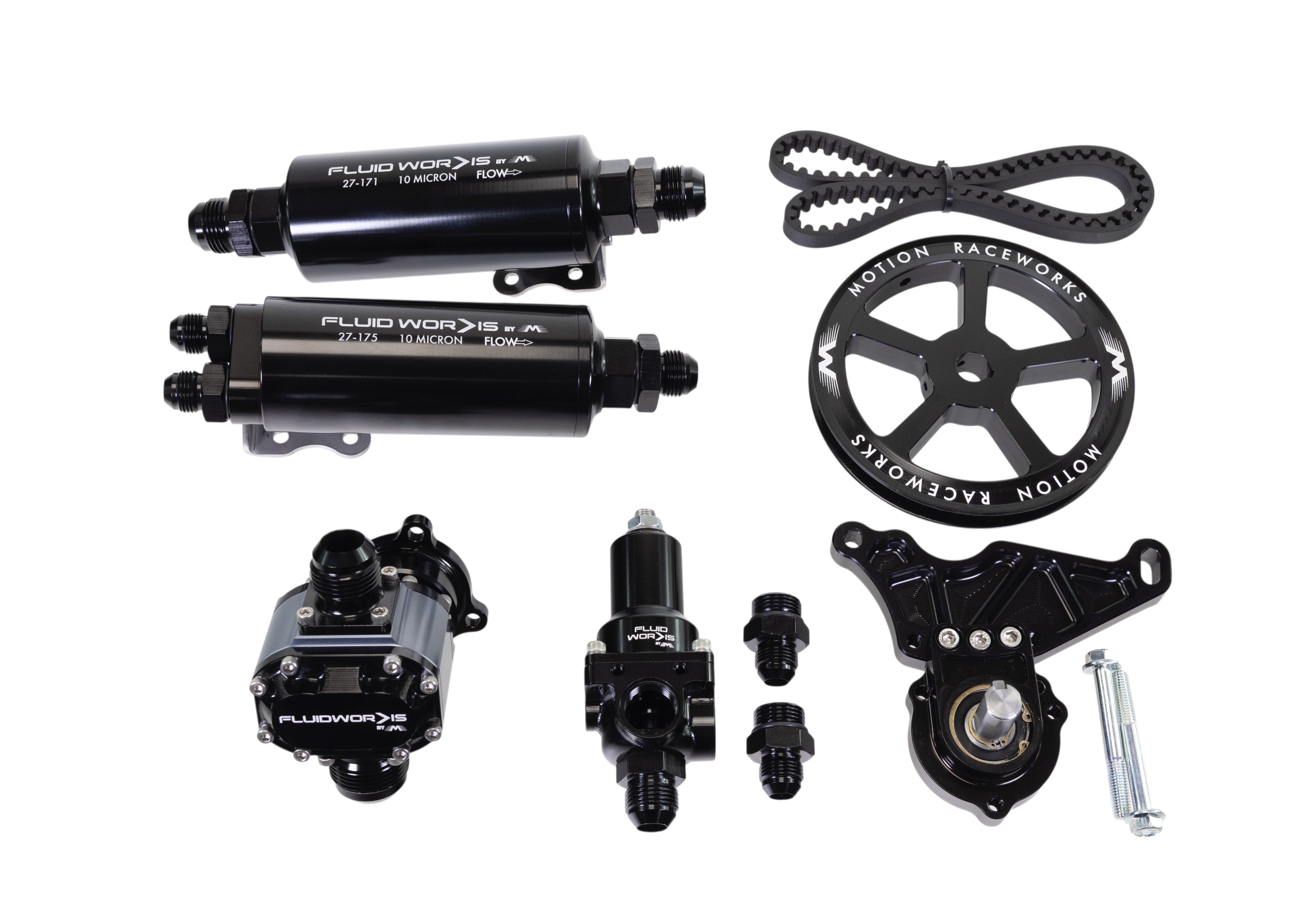 Fluidworks Coyote Ford Mechanical Fuel System Kit - Motion Raceworks