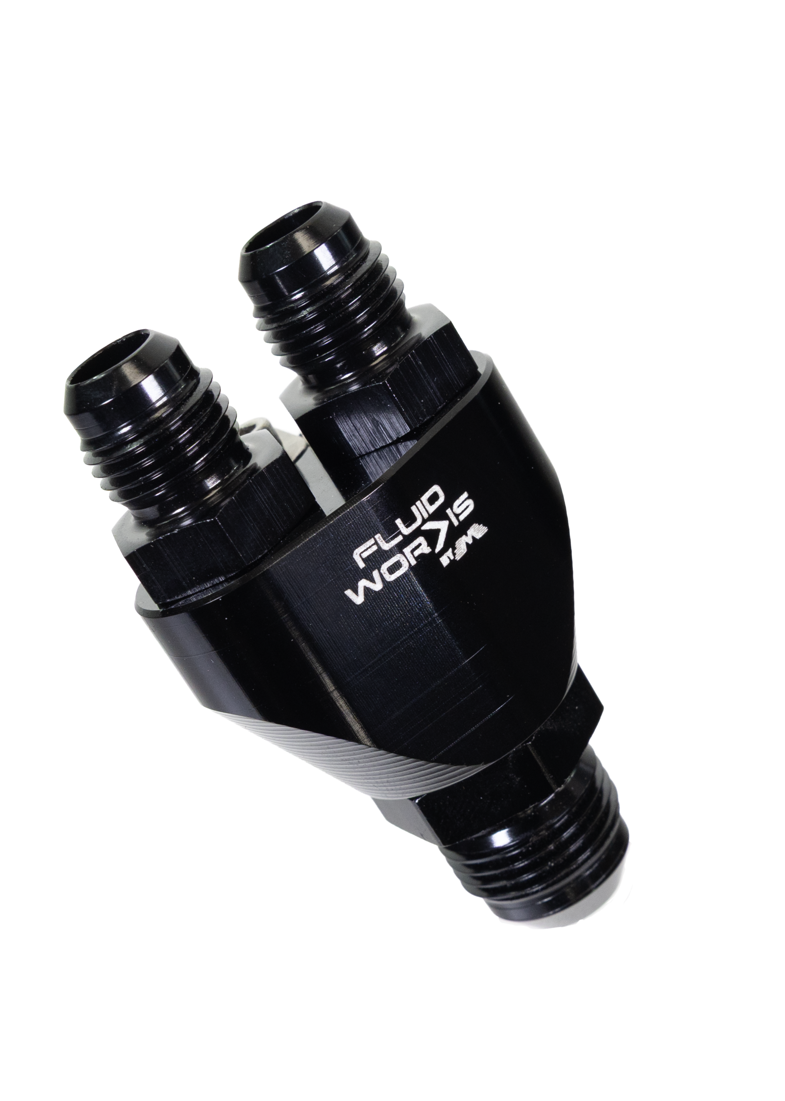 8AN TO DUAL 6AN Y FITTING - Motion Raceworks