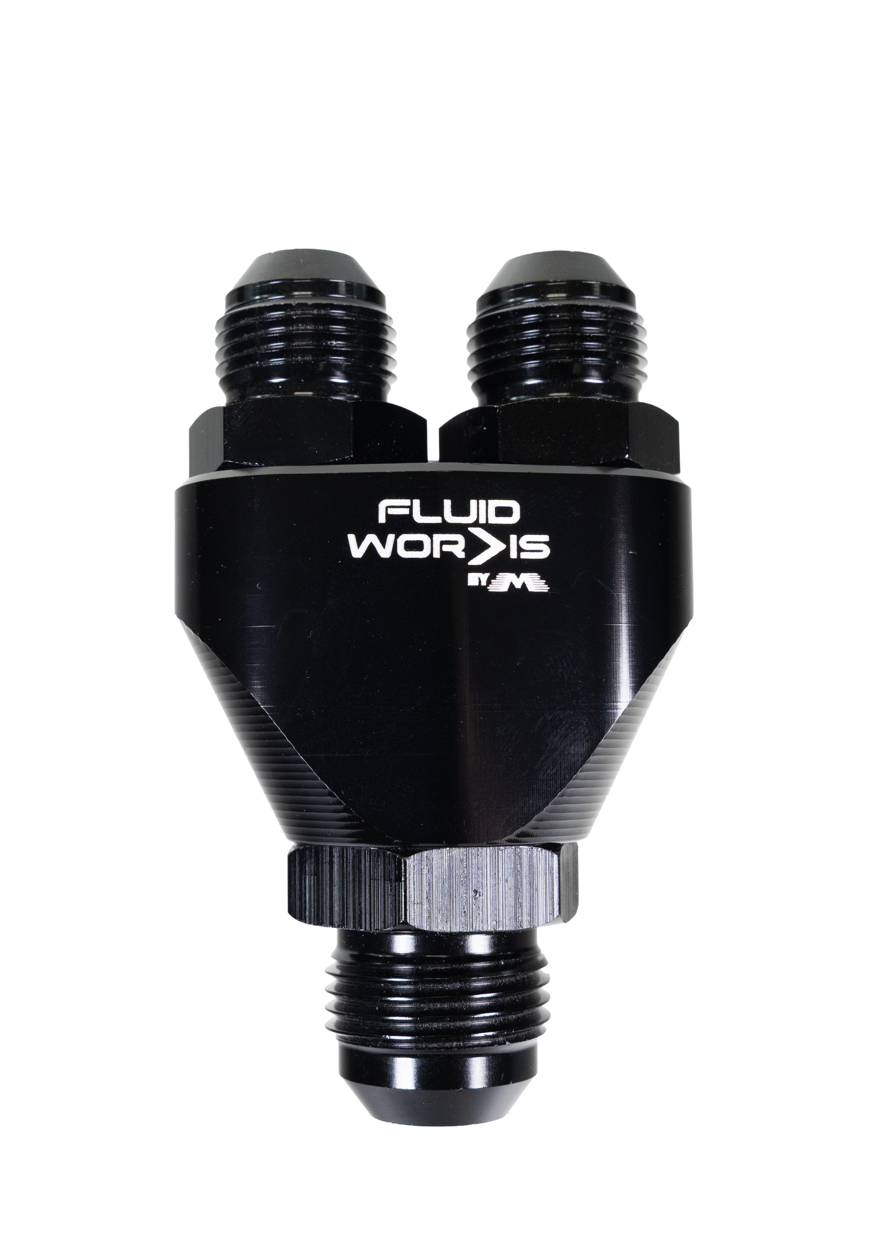 12AN TO DUAL 10AN Y FITTING - Motion Raceworks
