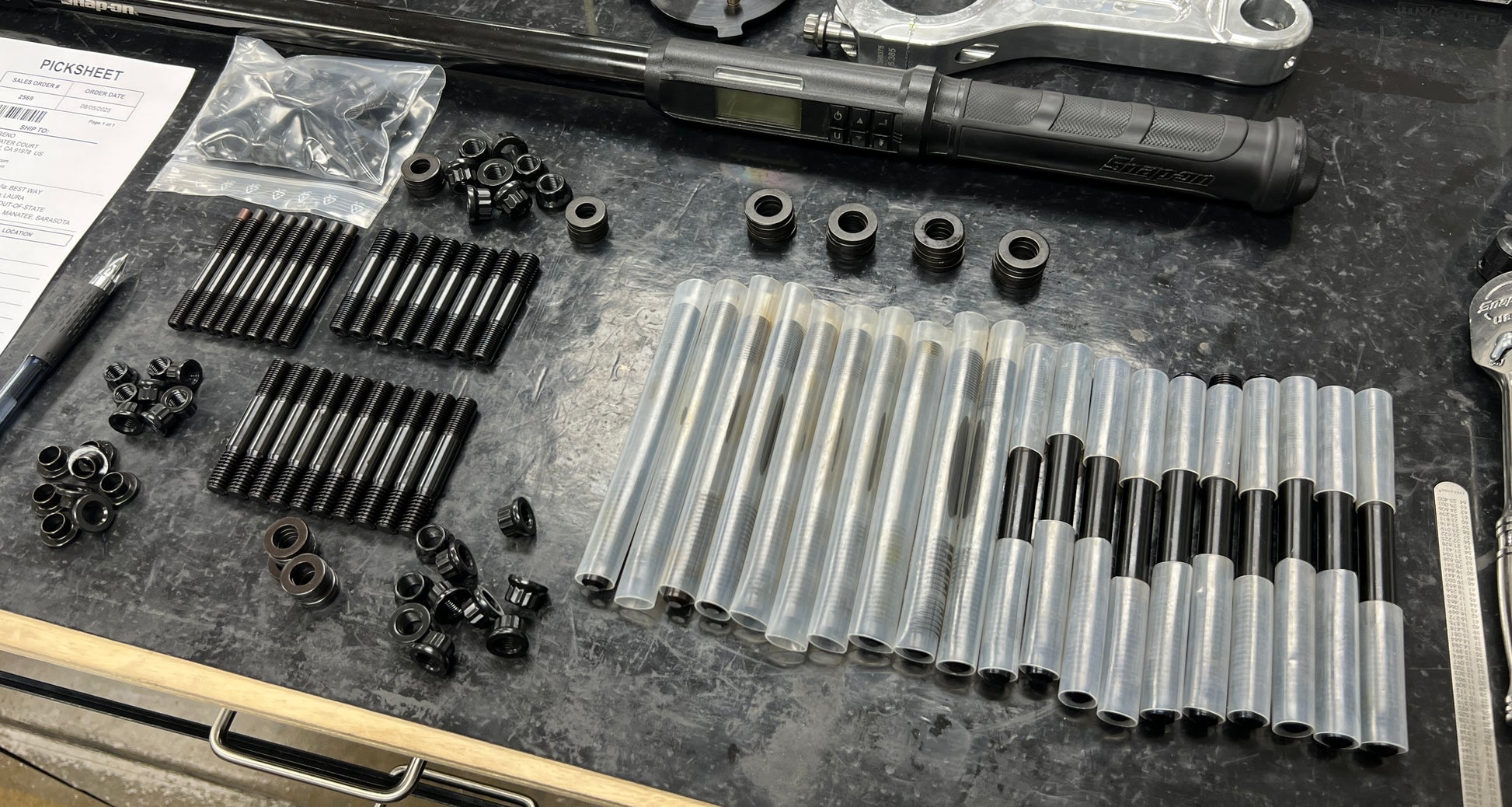 ARP 2000 1/2 head stud kit Noonan, arp half inch head stud kit, arp ls head stud kit, arp ca625 head stud kit, dart lsnext head stud kit