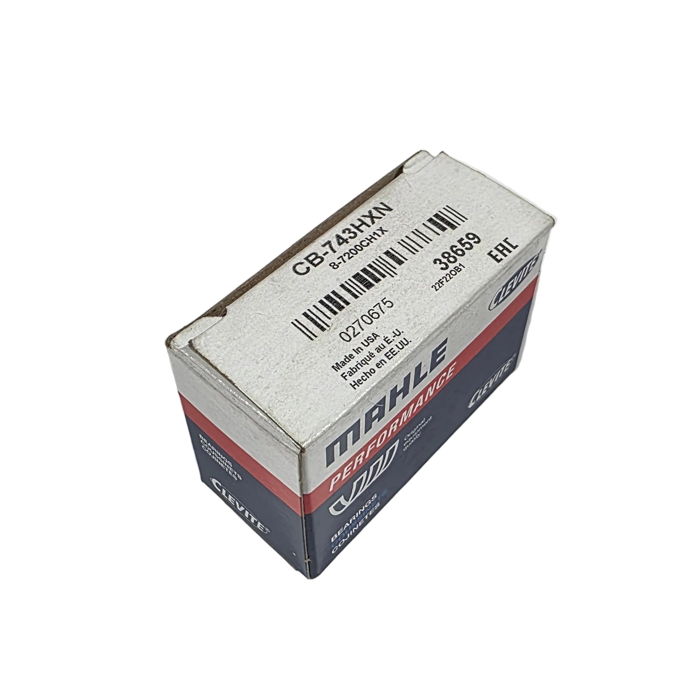 Clevite H-Series Rod Bearing, CB-743HXN