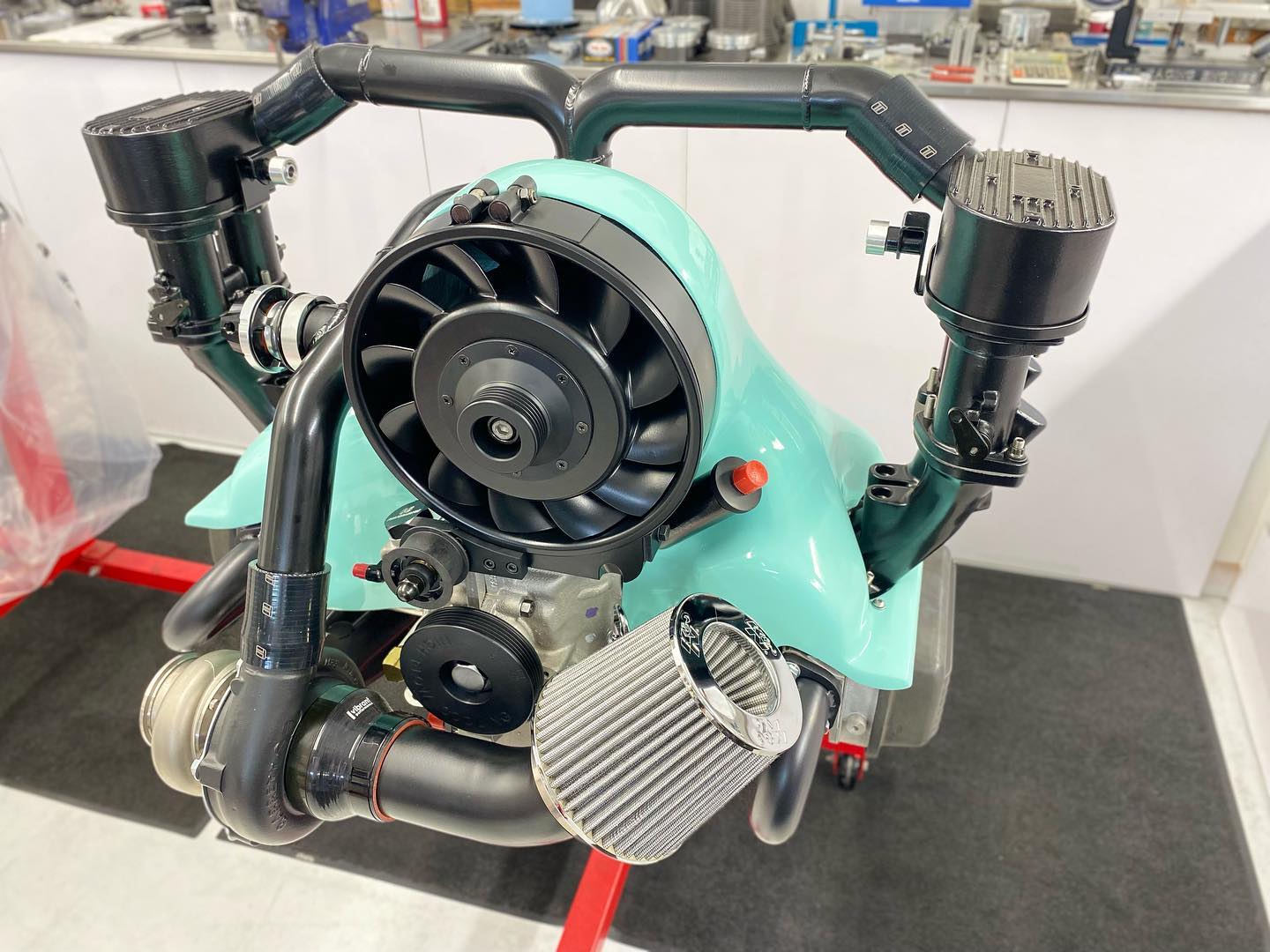 Aircooled Turbo Engine