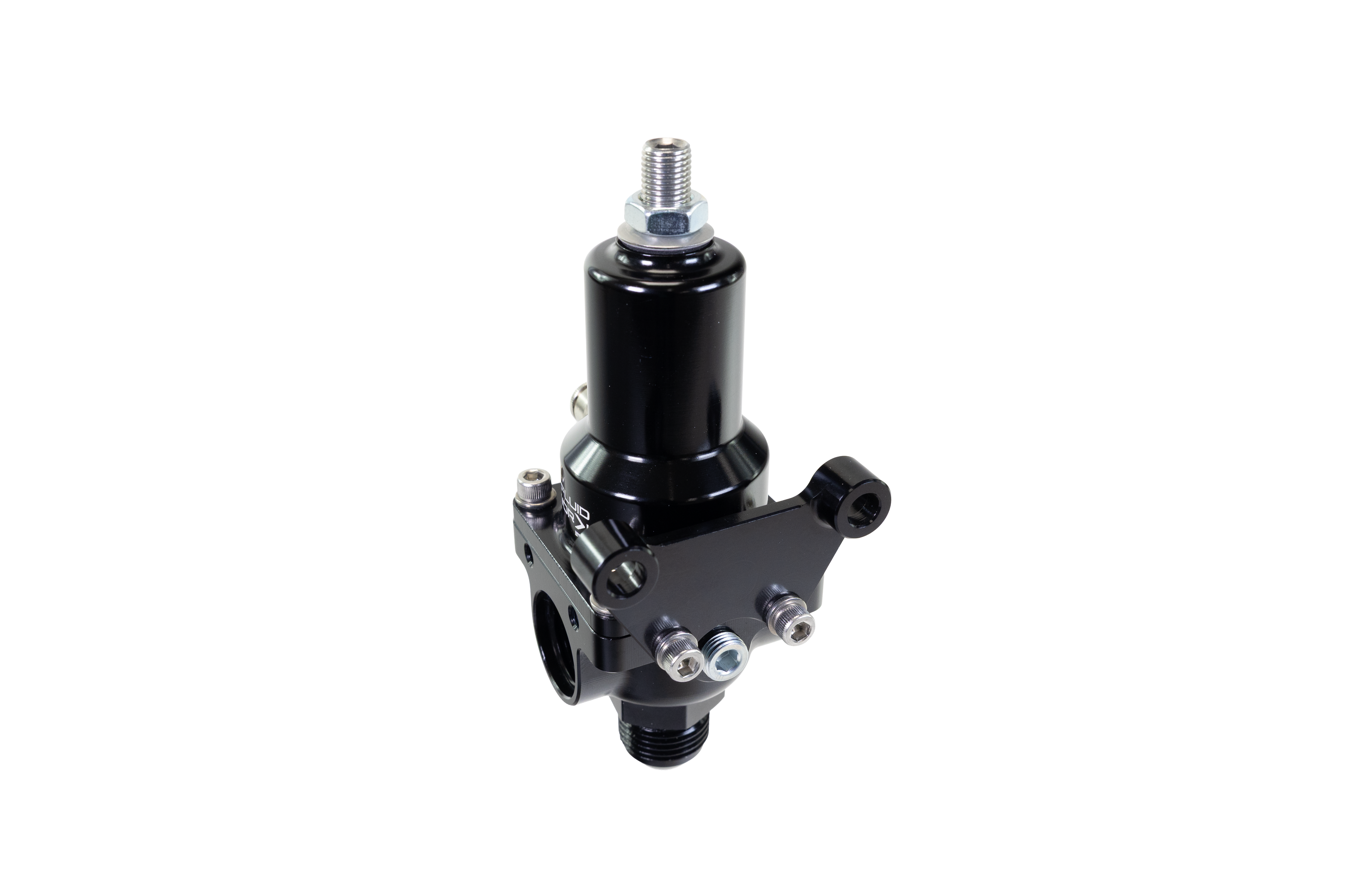 Fluidworks 7-20 gpm Fuel Pressure Regulator 180 Degree - Motion Raceworks