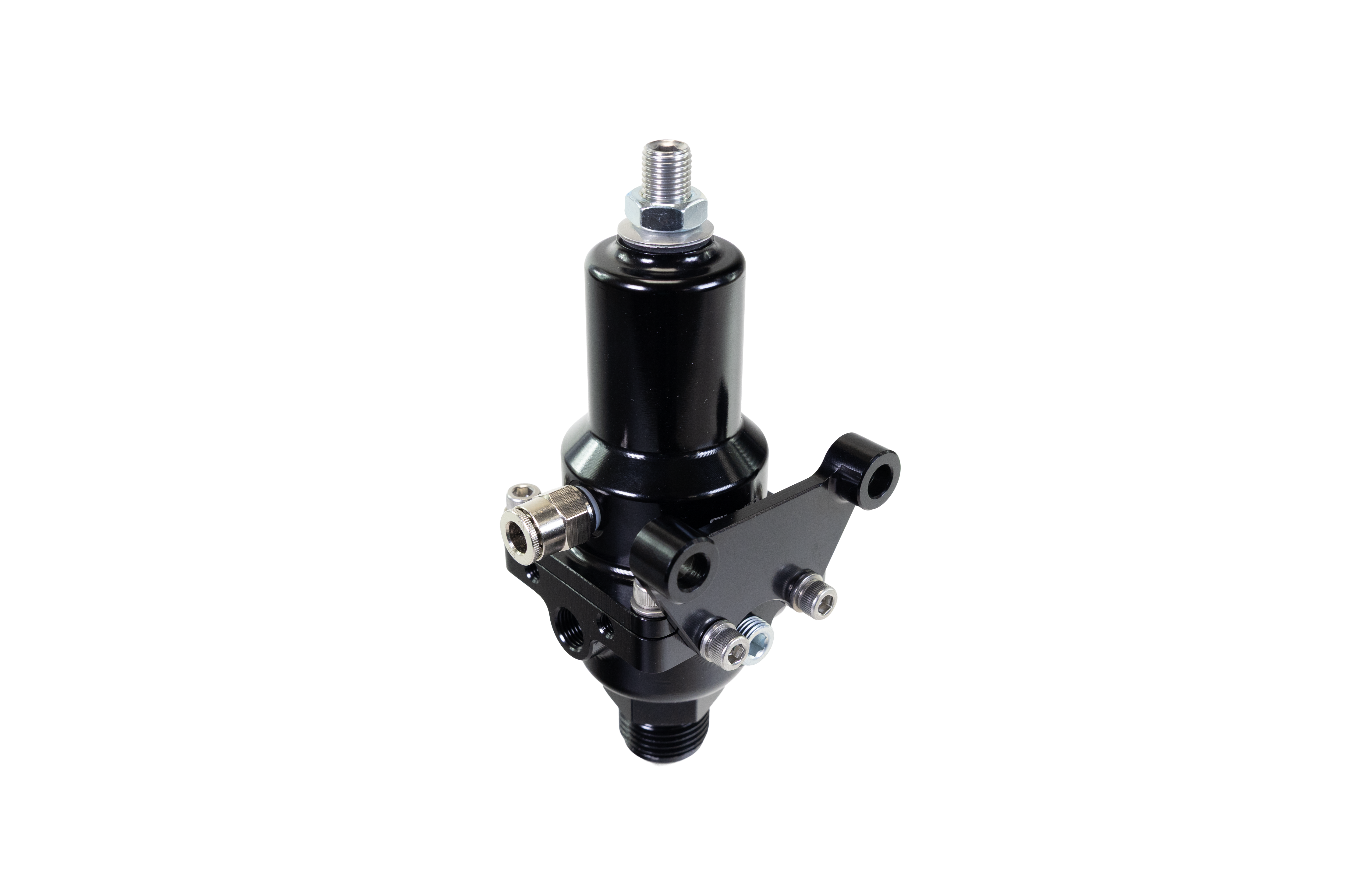 Fluidworks 7-20 gpm Fuel Pressure Regulator 90 Degree - Motion Raceworks