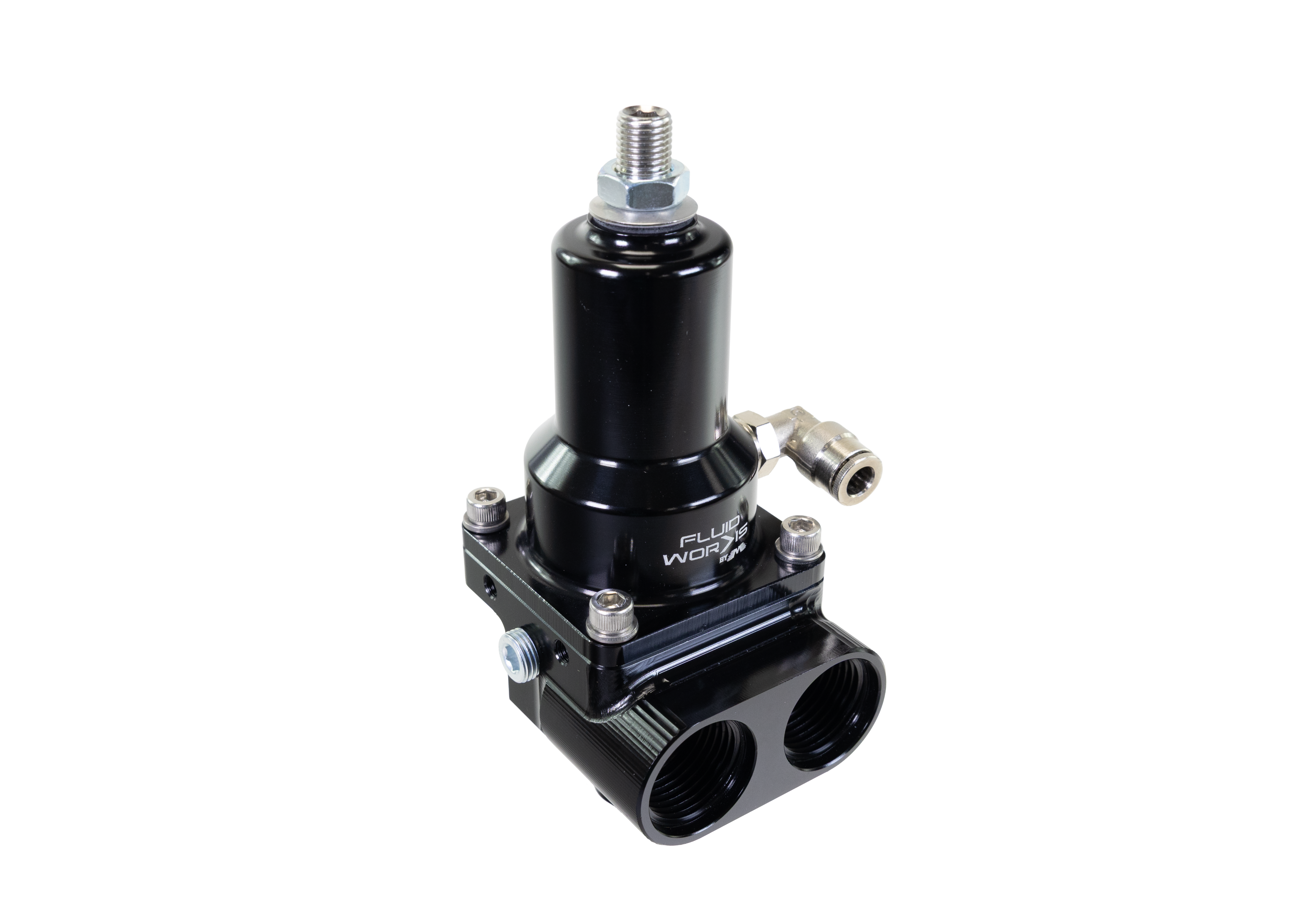 Fluidworks 7-20 gpm Fuel Pressure Regulator Front Loader - Motion Raceworks