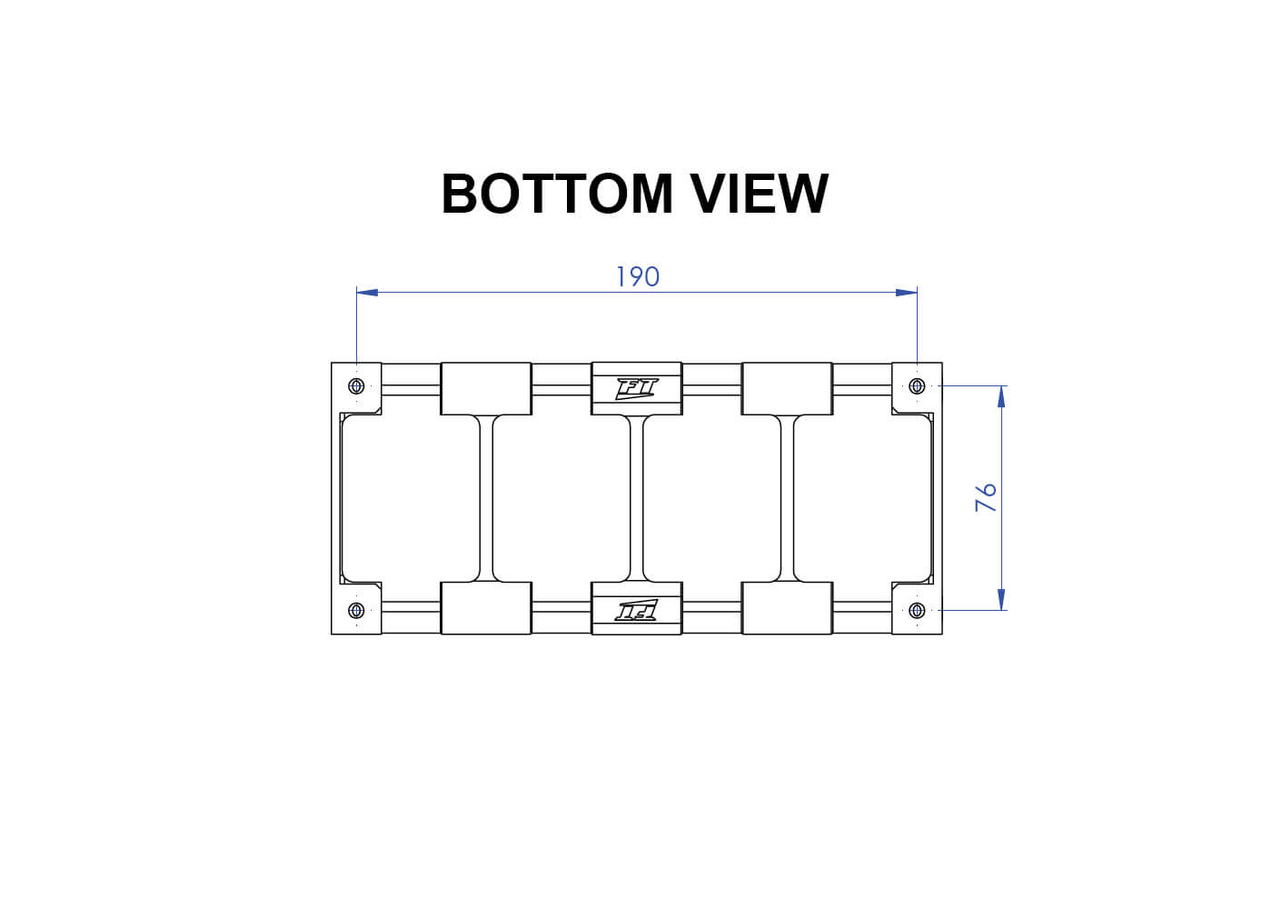 FuelTech ignition coil bracket