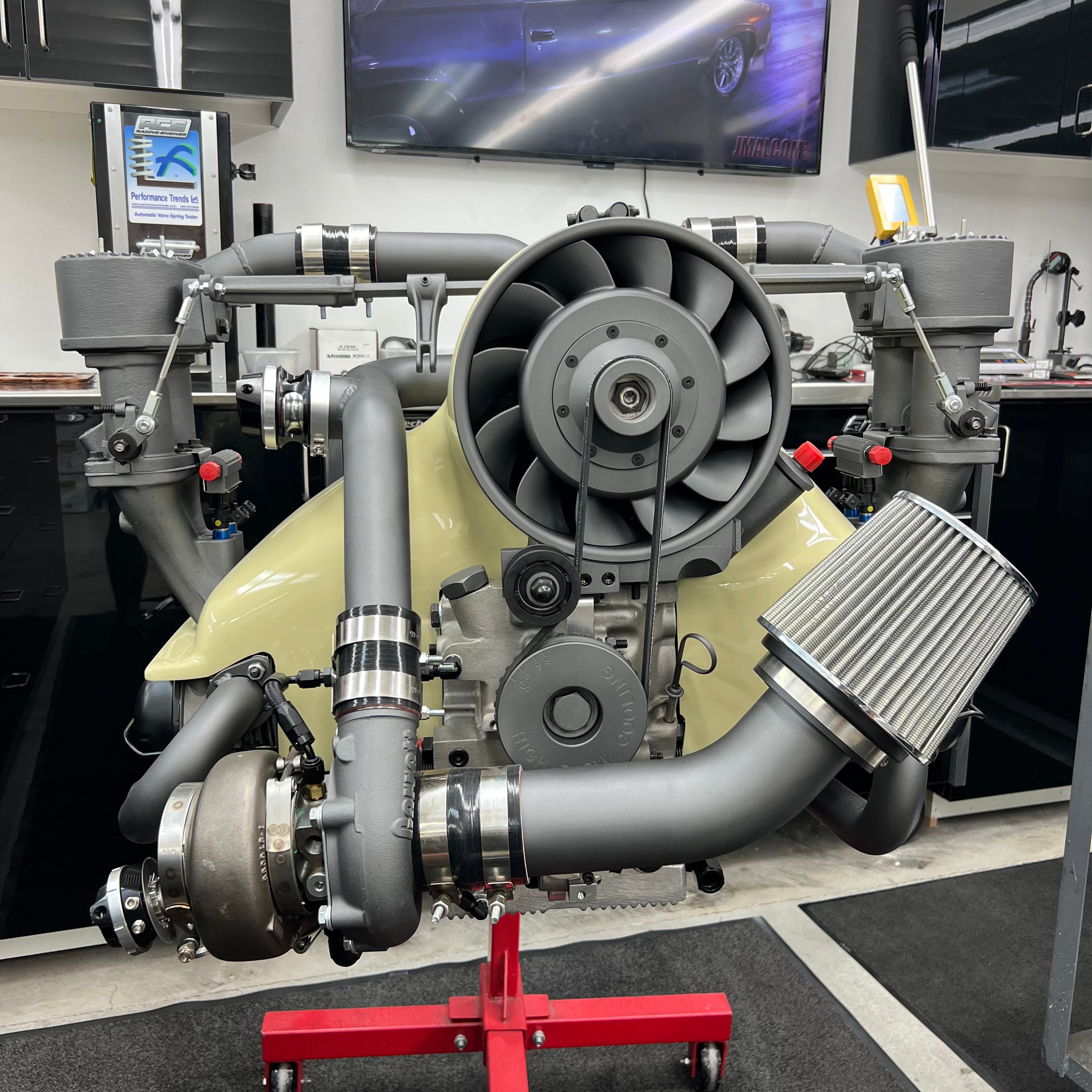 Aircooled Turbo Engine