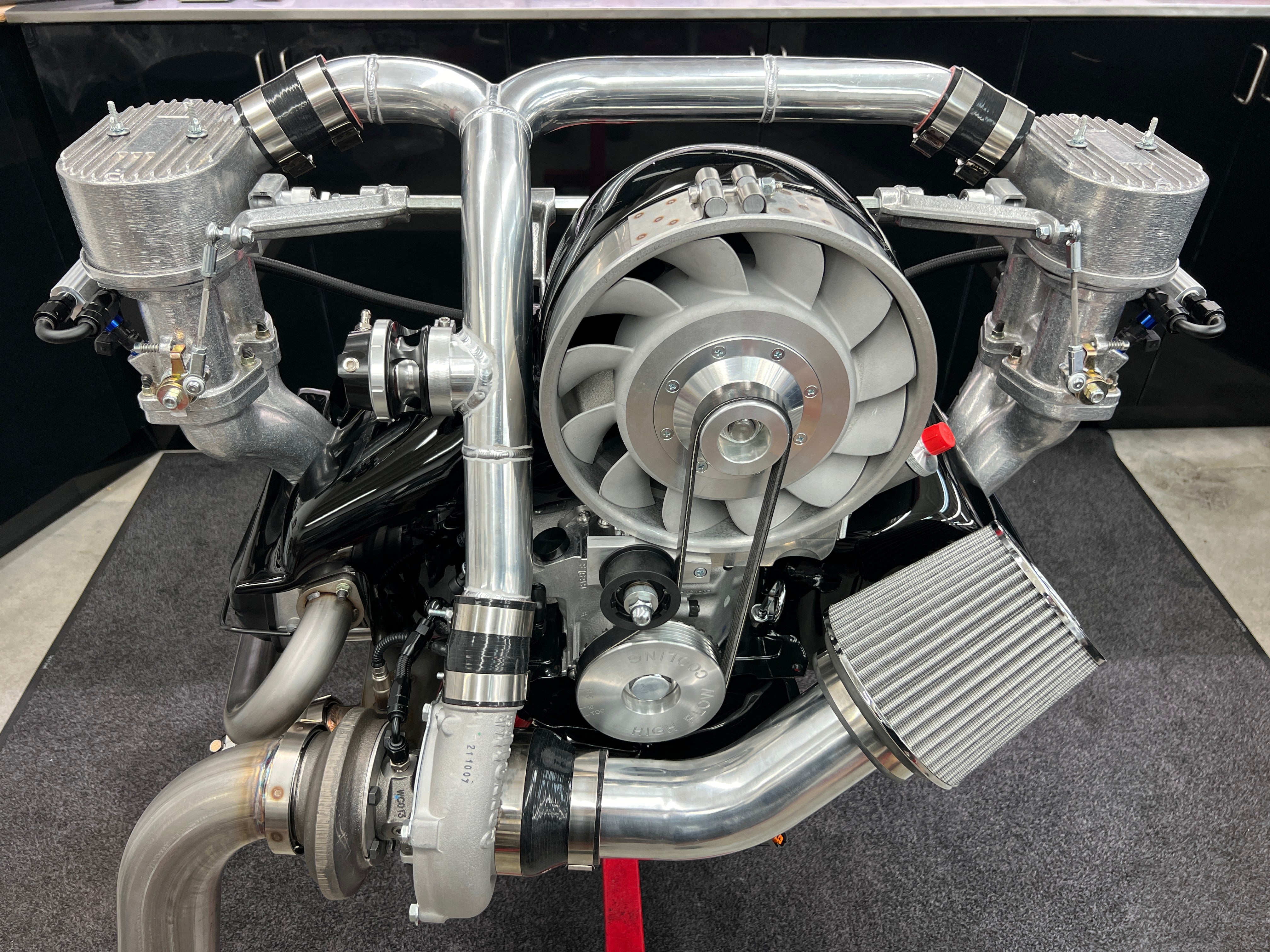 Aircooled Turbo Engine