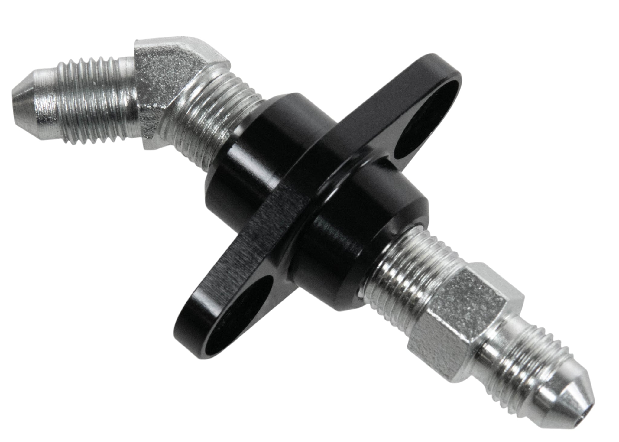 1/8" NPT Bulkhead Flanged Pass Thru Fitting by Motion Raceworks - Motion Raceworks