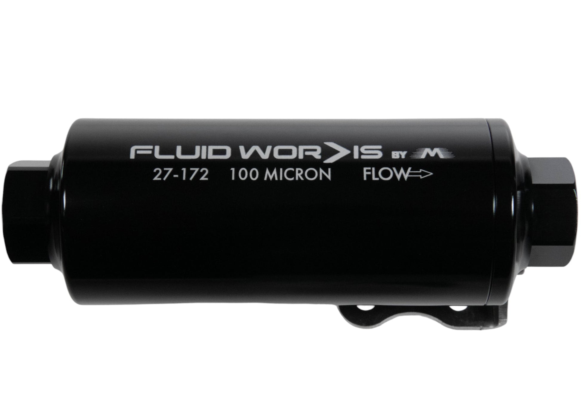 Fluidworks 12GPM Pre Fuel Filter w/ Mount (100 Micron) - Motion Raceworks