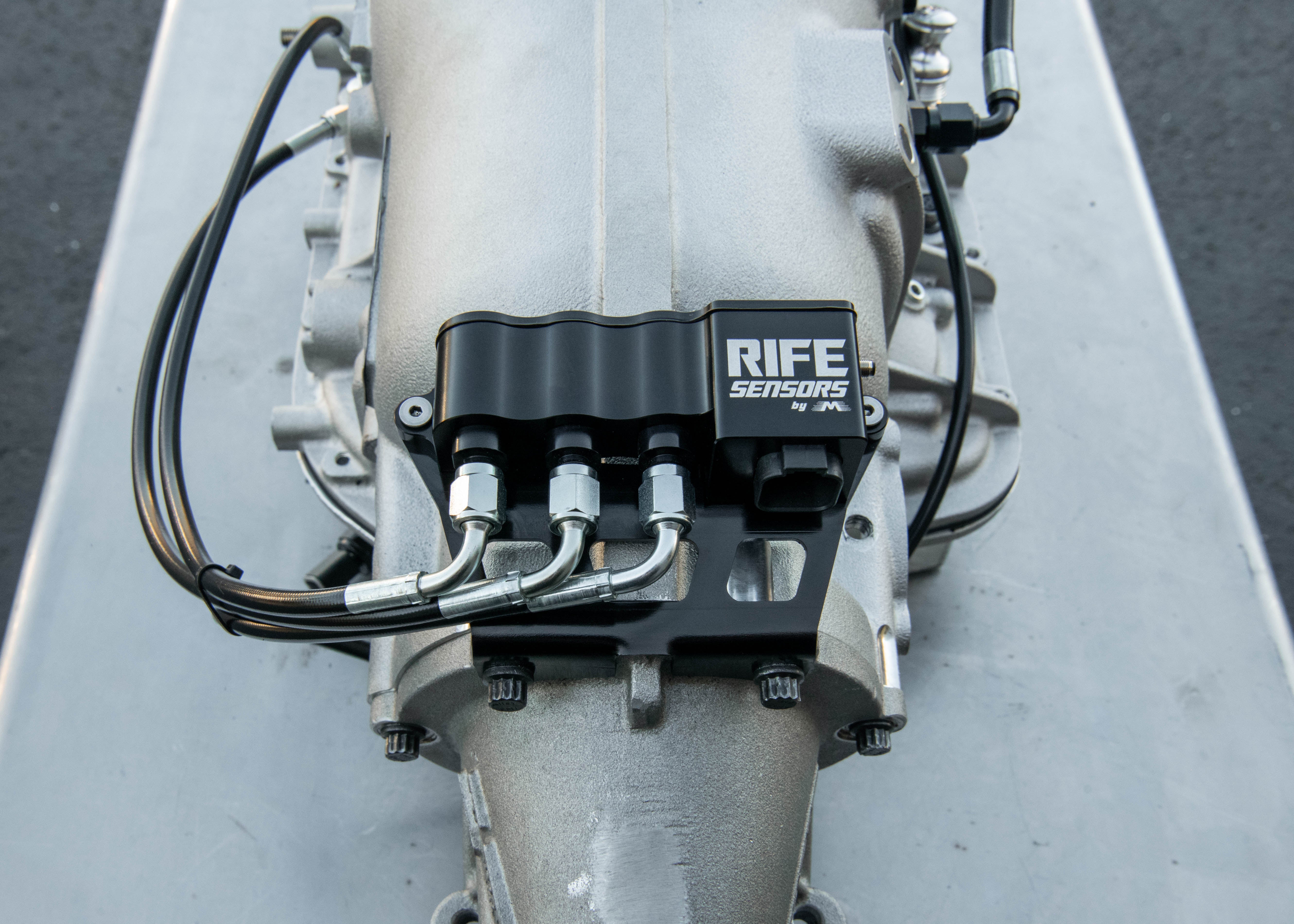 RIFE ProMod Series Transmission Combo Pack for TH400 Lock Up Transmission Pressure Triple Sensor Block Kit with Mount - Motion Raceworks