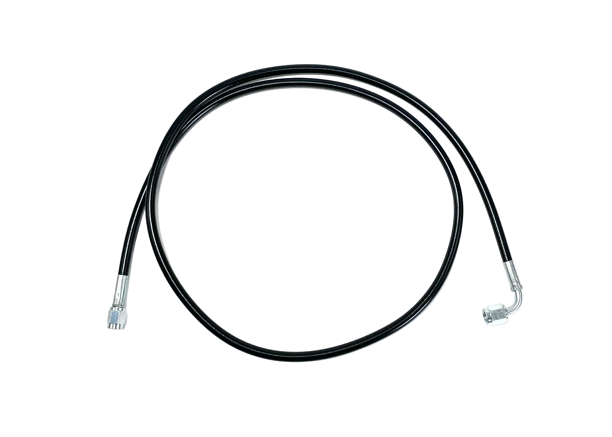 RIFE 3AN Black 72" Hose Straight/90° - Motion Raceworks