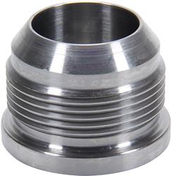 Fitting, Bung, Weld-In, Male Threads, Steel, -10 AN, Each