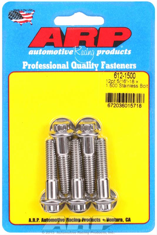 ARP Stainless Steel Bolts 612-1500