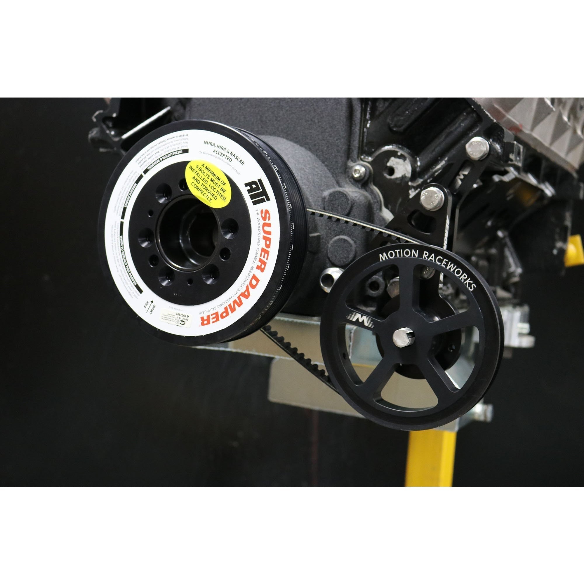 Motion Raceworks Driver Side LS Mechanical Cable Drive Fuel Pump Bracket F-Body Spacing-Motion Raceworks-Motion Raceworks