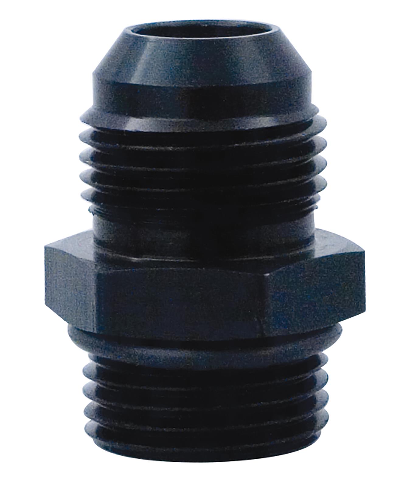Peterson Fluid Systems AN Fitting, -12 AN Male to -12 AN Male O-Ring Straight Cut