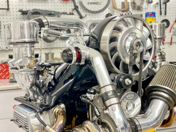 aircooled VW turbo engine