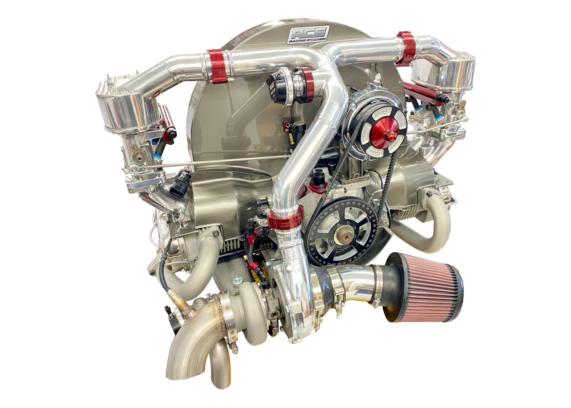 Aircooled VW 2387cc FUELTECH EFI TURBO Engine