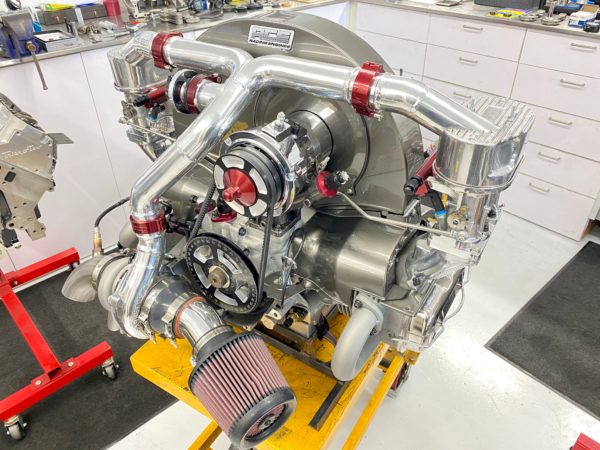 2387cc aircooled VW turbo engine