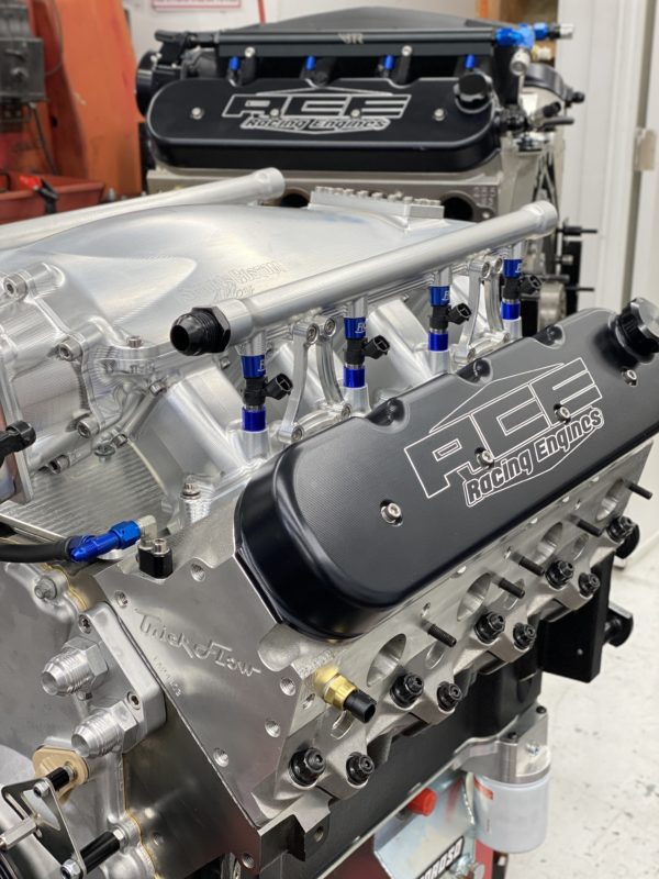 ACE Racing Engines LS With Shauns Custom Alloy Intake and ACE Billet Valve covers