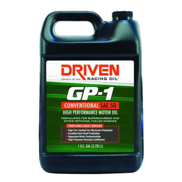 Driven GP-1 conventional SAE 50 oil