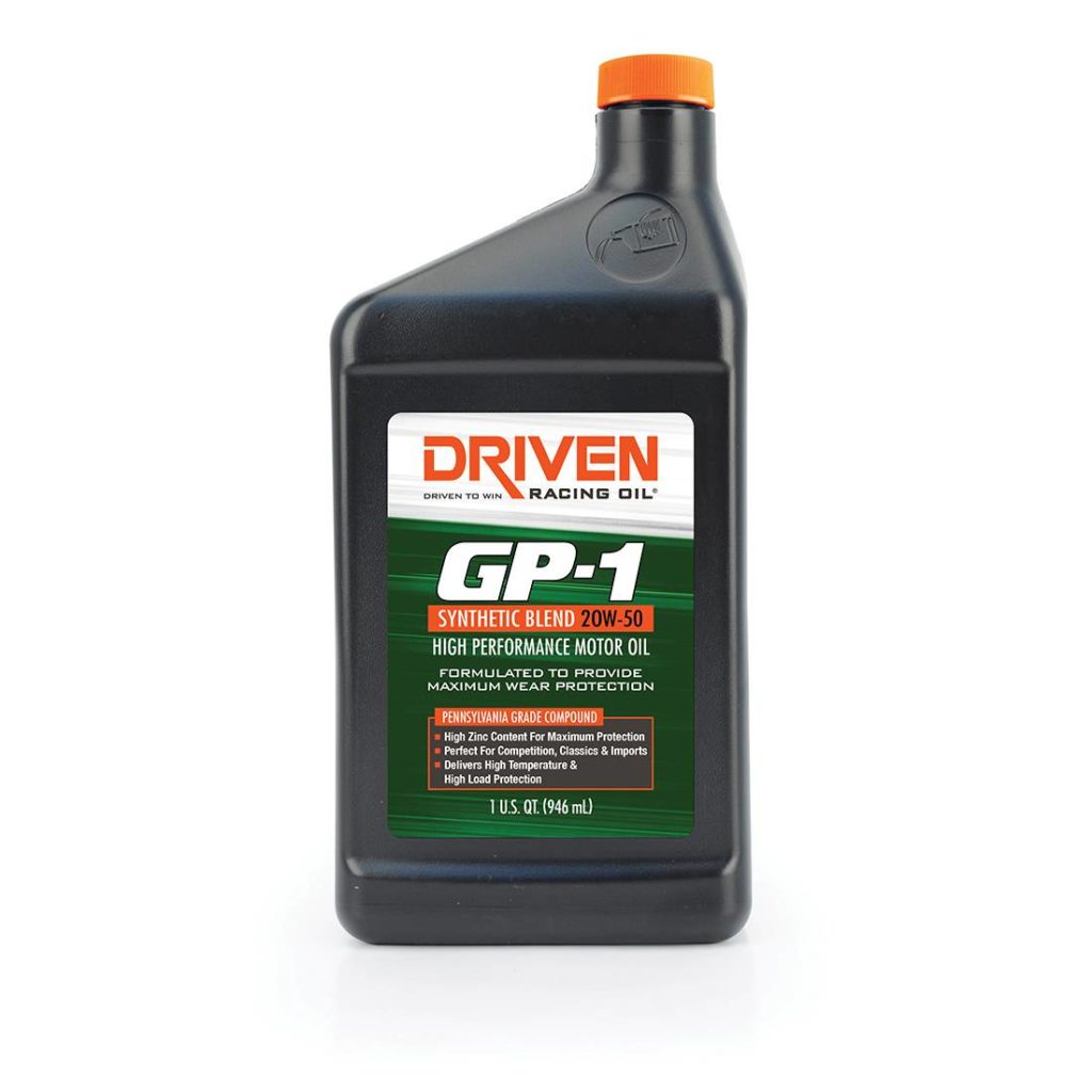 GP-1 20W-50 Synthetic Blend High Performance Oil